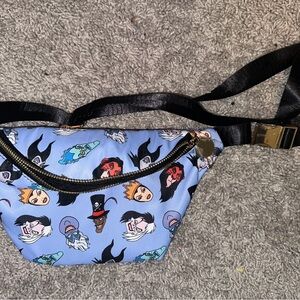 Character Print Blue Fanny Pack
